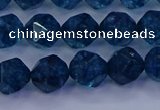 CKC712 15.5 inches 8mm faceted nuggets imitation kyanite beads