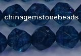 CKC715 15.5 inches 14mm faceted nuggets imitation kyanite beads