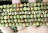 CKC761 15.5 inches 6mm round natural green kyanite beads