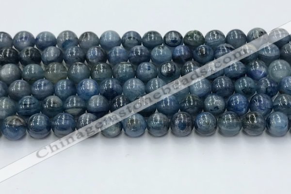 CKC771 15.5 inches 8mm round blue kyanite beads wholesale