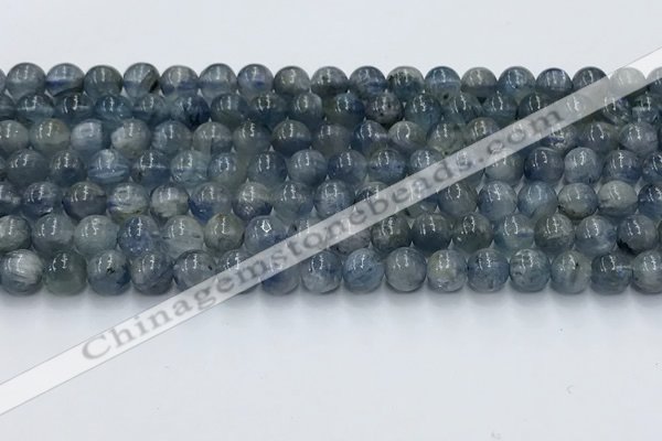 CKC774 15.5 inches 6mm round blue kyanite beads wholesale