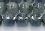 CKC775 15.5 inches 8mm round blue kyanite beads wholesale