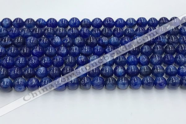 CKC778 15.5 inches 6mm round blue kyanite beads wholesale