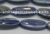 CKC93 15.5 inches 10*25mm oval natural kyanite gemstone beads