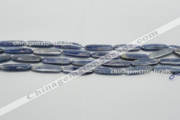 CKC94 15.5 inches 10*35mm oval natural kyanite gemstone beads