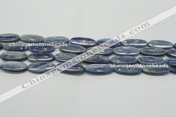 CKC95 15.5 inches 13*30mm oval natural kyanite gemstone beads