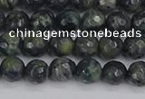 CKJ310 15.5 inches 4mm faceted round kambaba jasper beads