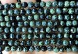 CKJ334 15 inches 6mm faceted round kambaba jasper beads wholesale