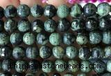 CKJ337 15 inches 12mm faceted round kambaba jasper beads wholesale