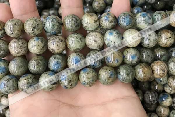 CKJ404 15.5 inches 12mm round k2 jasper beads wholesale