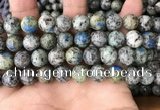 CKJ409 15.5 inches 10mm round k2 jasper beads wholesale