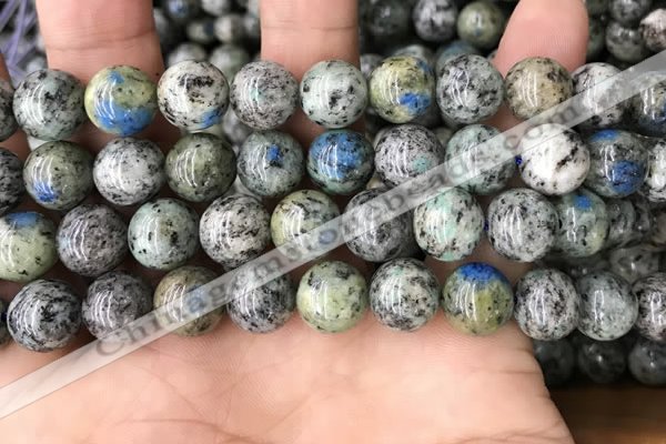 CKJ409 15.5 inches 10mm round k2 jasper beads wholesale