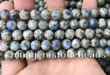 CKJ414 15.5 inches 8mm round k2 jasper beads wholesale