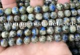 CKJ415 15.5 inches 8mm round k2 jasper beads wholesale