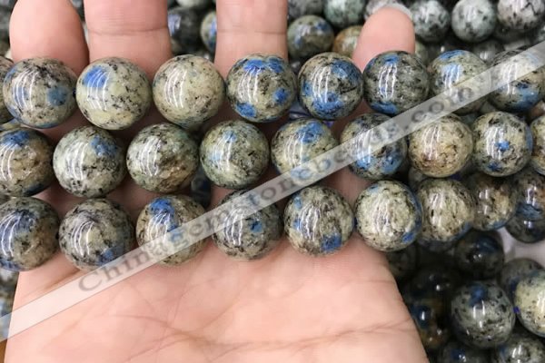 CKJ418 15.5 inches 14mm round k2 jasper beads wholesale