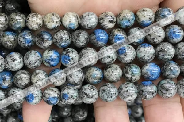 CKJ423 15.5 inches 8mm round k2 jasper beads wholesale