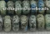 CKJ436 15.5 inches 5*8mm - 5*9mm rondelle natural k2 jasper beads