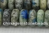 CKJ440 15.5 inches 5*10mm - 6*10mm rondelle natural k2 jasper beads