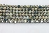 CKJ453 15.5 inches 6mm round natural k2 jasper beads wholesale