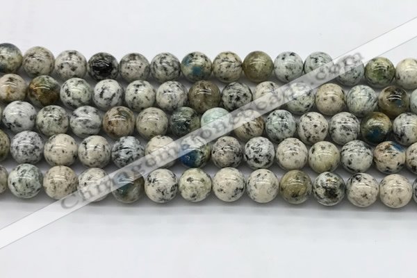 CKJ454 15.5 inches 8mm round natural k2 jasper beads wholesale