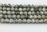 CKJ455 15.5 inches 10mm round natural k2 jasper beads wholesale