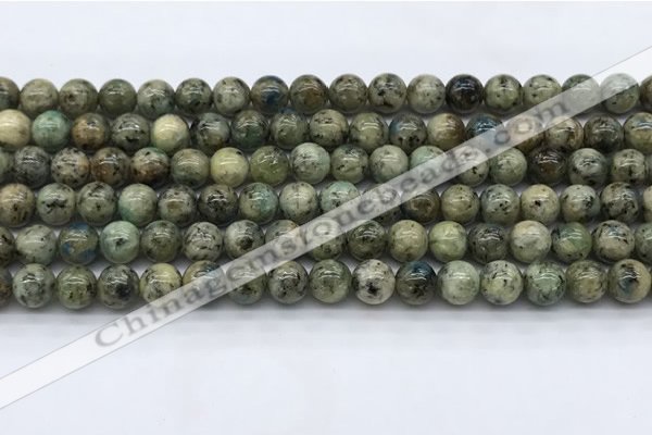 CKJ463 15.5 inches 6mm round natural k2 jasper beads wholesale