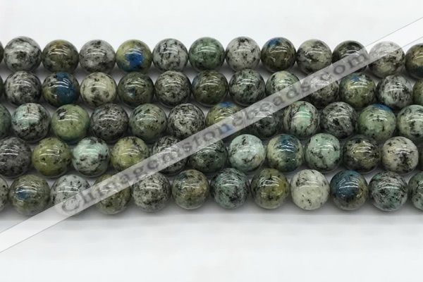 CKJ465 15.5 inches 10mm round natural k2 jasper beads wholesale