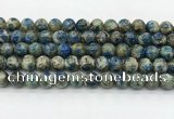 CKJ476 15.5 inches 10mm round natural k2 jasper beads wholesale