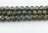 CKJ478 15.5 inches 14mm round natural k2 jasper beads wholesale