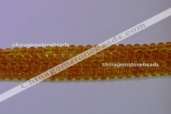 CKQ380 15.5 inches 4mm round dyed crackle quartz beads wholesale