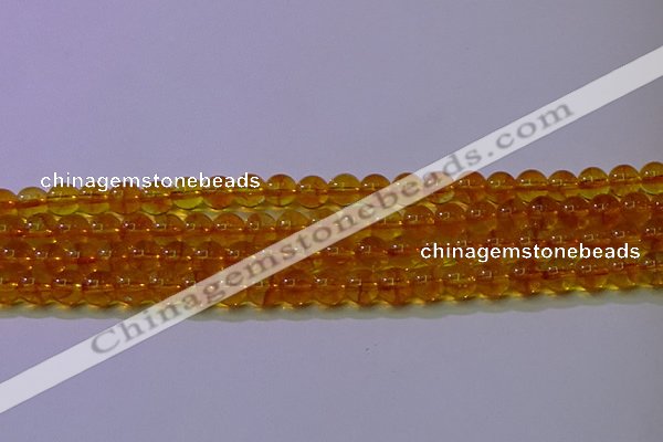 CKQ381 15.5 inches 6mm round dyed crackle quartz beads