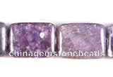 CKU10 15 inches 13*18mm rectangle purple kunzite beads wholesale