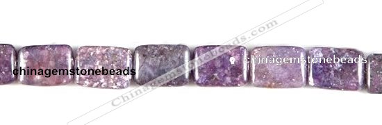 CKU10 15 inches 13*18mm rectangle purple kunzite beads wholesale