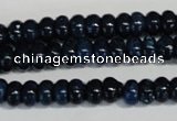 CKU110 15.5 inches 5*8mm rondelle dyed kunzite beads wholesale