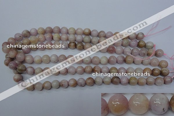 CKU202 15.5 inches 7mm round pink kunzite beads wholesale