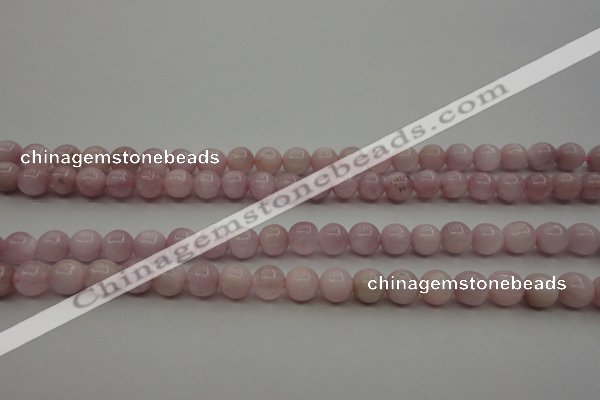 CKU251 15.5 inches 6mm round pink kunzite beads wholesale