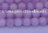 CKU261 15.5 inches 6mm round natural pink kunzite beads