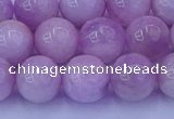 CKU264 15.5 inches 12mm round natural pink kunzite beads