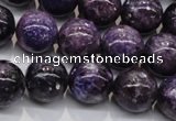 CKU30 15.5 inches 14mm round purple kunzite beads wholesale