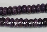 CKU32 15.5 inches 6*10mm rondelle purple kunzite beads wholesale