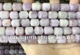 CKU331 15.5 inches 10*12mm tube kunzite gemstone beads