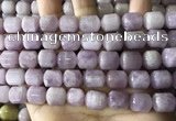 CKU333 15.5 inches 10*12mm tube kunzite gemstone beads