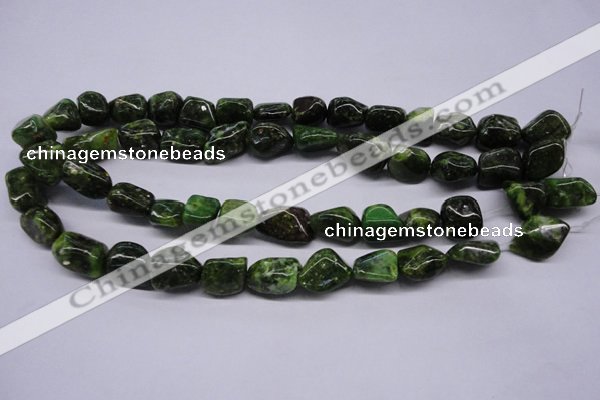 CKU55 15.5 inches 12*16mm - 14*20mm nuggets dyed kunzite beads