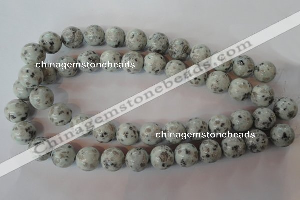 CKW06 15.5 inches 16mm round kiwi jasper gemstone beads