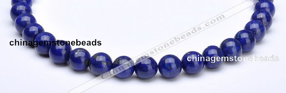 CLA08 4mm round deep blue dyed lapis lazuli beads wholesale