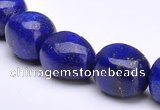 CLA42 10*10*15mm egg-shaped deep blue dyed lapis lazuli beads