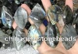 CLB1003 15.5 inches 18*35mm - 25*45mm freeform labradorite beads