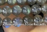 CLB1015 15.5 inches 5mm round labradorite gemstone beads