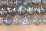 CLB1056 15.5 inches 4mm round labradorite gemstone beads