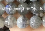 CLB1058 15.5 inches 8mm round labradorite gemstone beads